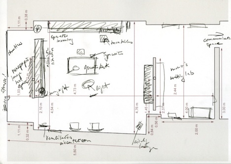 Wait and Seek Layout Map (Sketch) Copyright Project Room